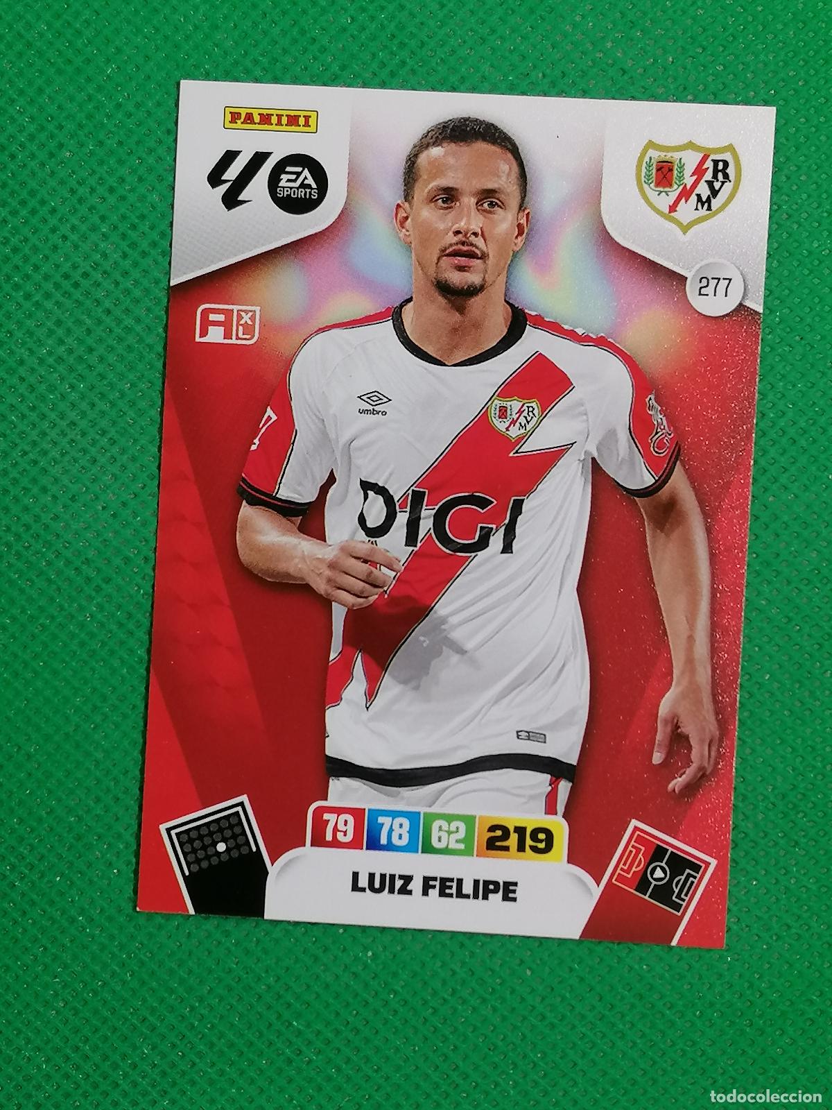 Cartes &agrave; collectionner de Football: 277 LUIZ FELIPE RAYO VALLECANO ⚽ LIGA ADRENALYN XL 2025 2026 25 26 ⚽