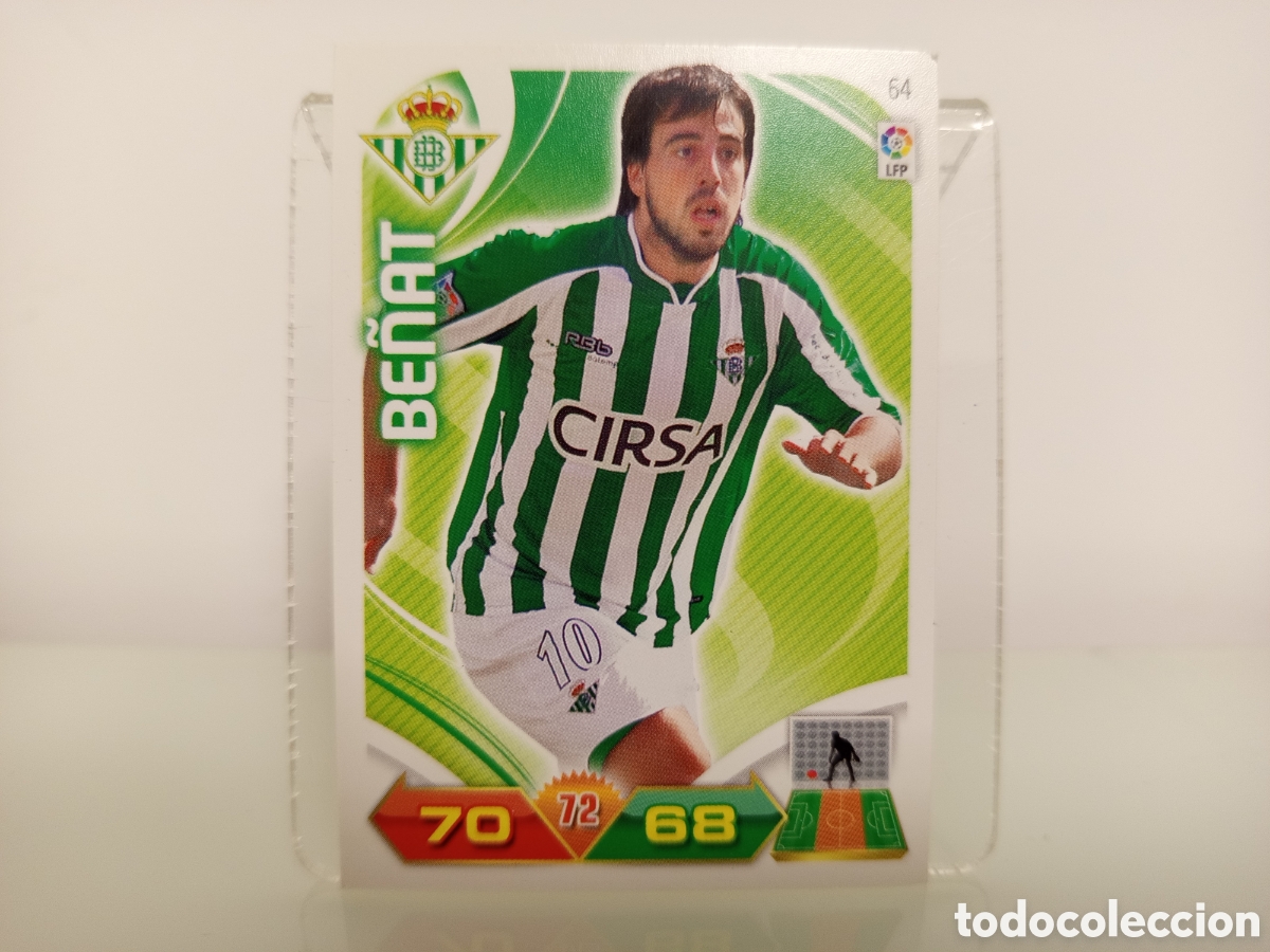 Figurine di Calcio: ❇️ CROMO ⚽ BE&Ntilde;AT BETIS 64 11 12 2011 2012 ADRENALYN XL PANINI ❇️