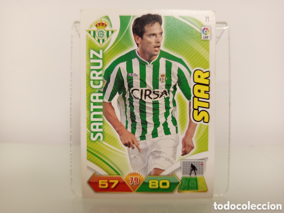 Figurine di Calcio: ❇️ CROMO ⚽ SANTA CRUZ BETIS 71 STAR 11 12 2011 2012 ADRENALYN XL PANINI ❇️