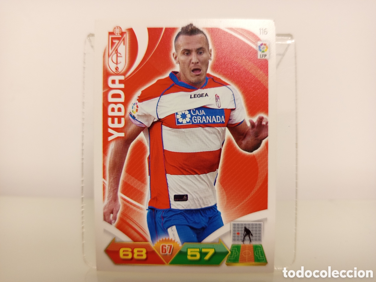 Figurine di Calcio: ❇️ CROMO ⚽ YEBDA GRANADA 116 11 12 2011 2012 ADRENALYN XL PANINI ❇️