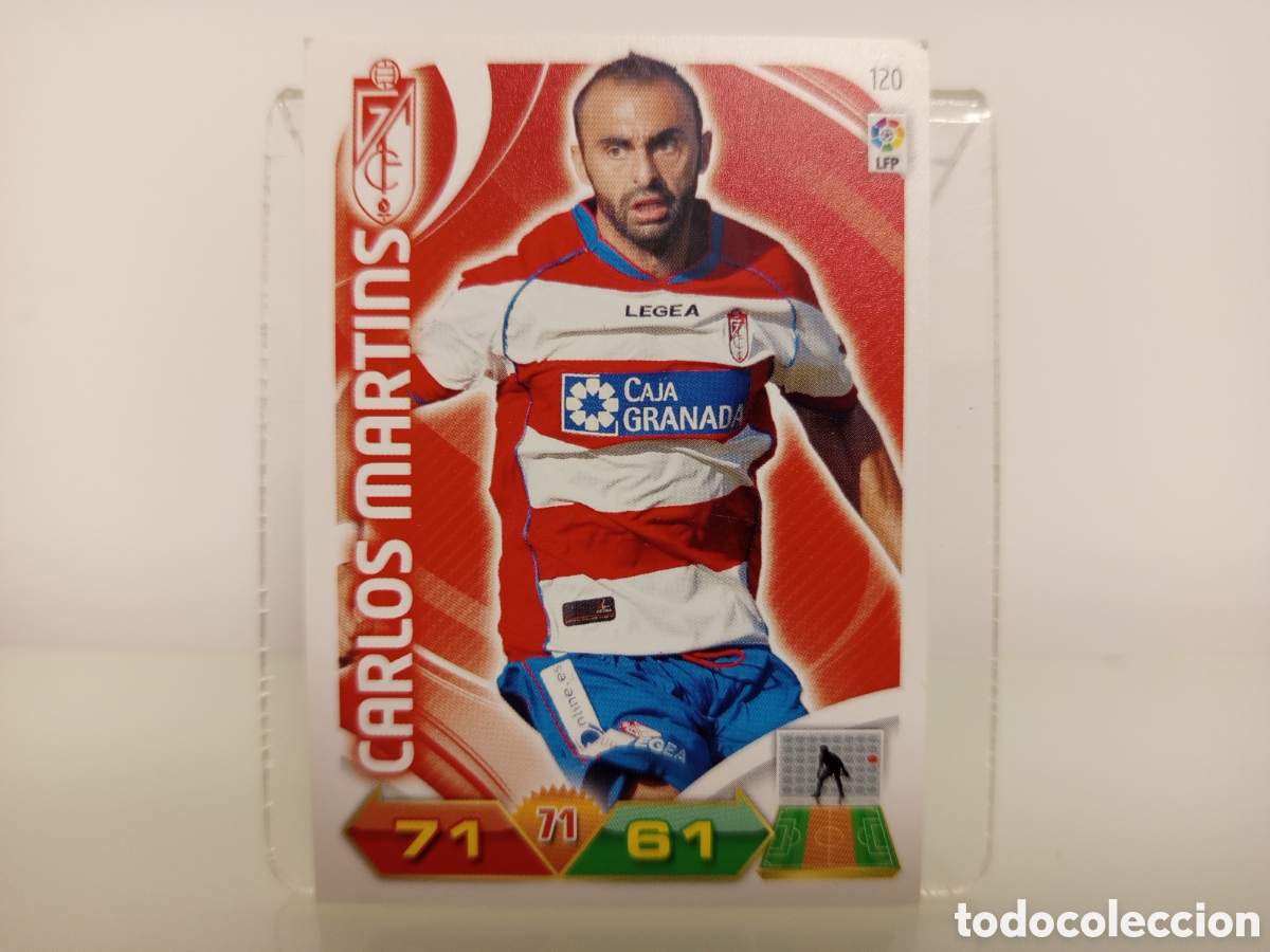 Cromos de Futebol: ❇️ CROMO ⚽ CARLOS MARTINS GRANADA 120 11 12 2011 2012 ADRENALYN XL PANINI ❇️