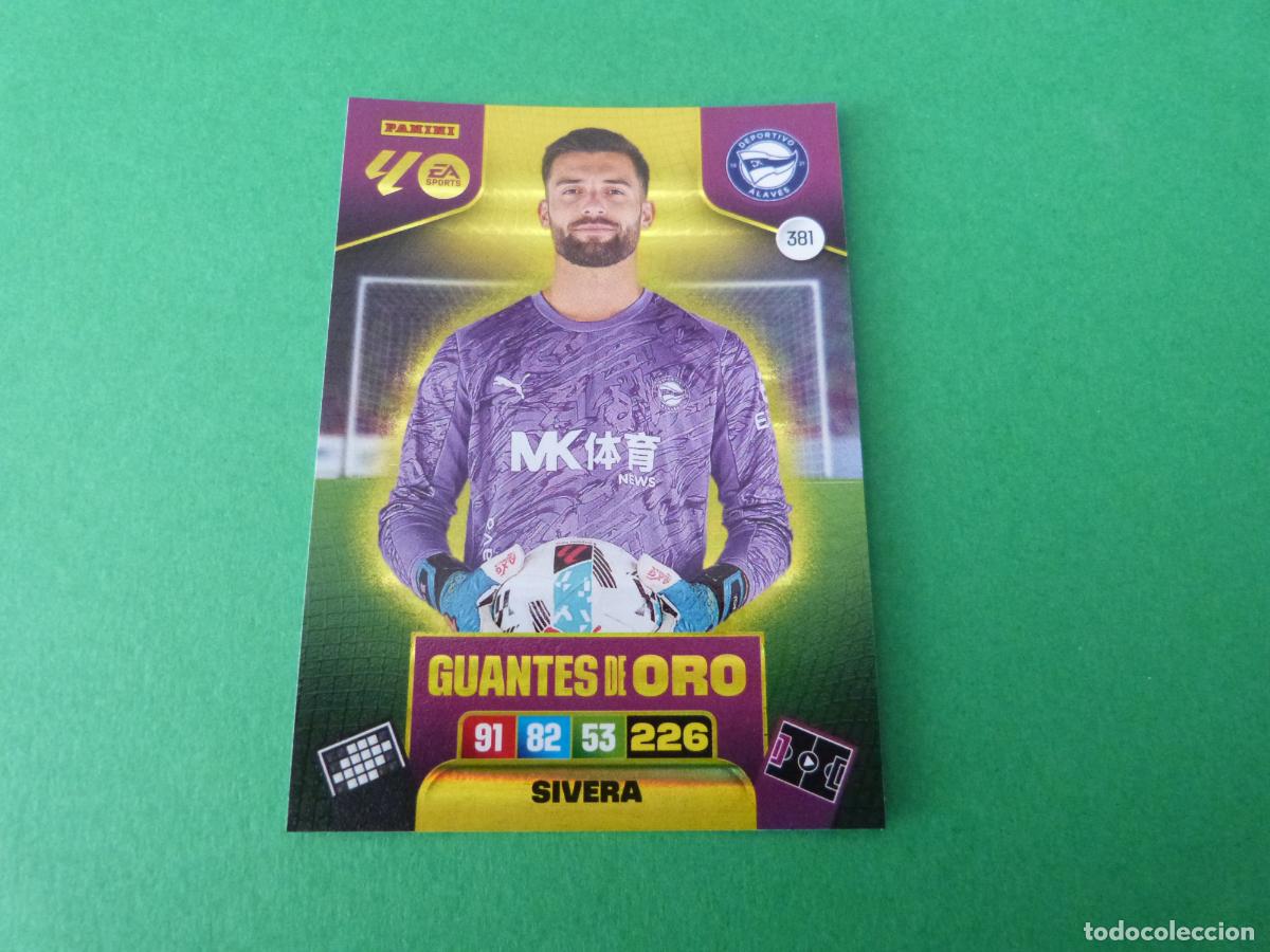 Cromos de F&uacute;tbol: TRADING CARD FUTBOL SIVERA DEPORTIVO ALAVES N&ordm; 381 LIGA ADRENALYN XL 2025-2026/25-26 PANINI