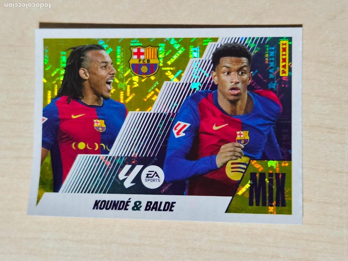Cromos de F&uacute;tbol: MIX N&deg; 4 BIS KOUNDE / BALDE - BARCELONA - EDICIONES ESTE 2025-26 - 25/26 (NUEVO)