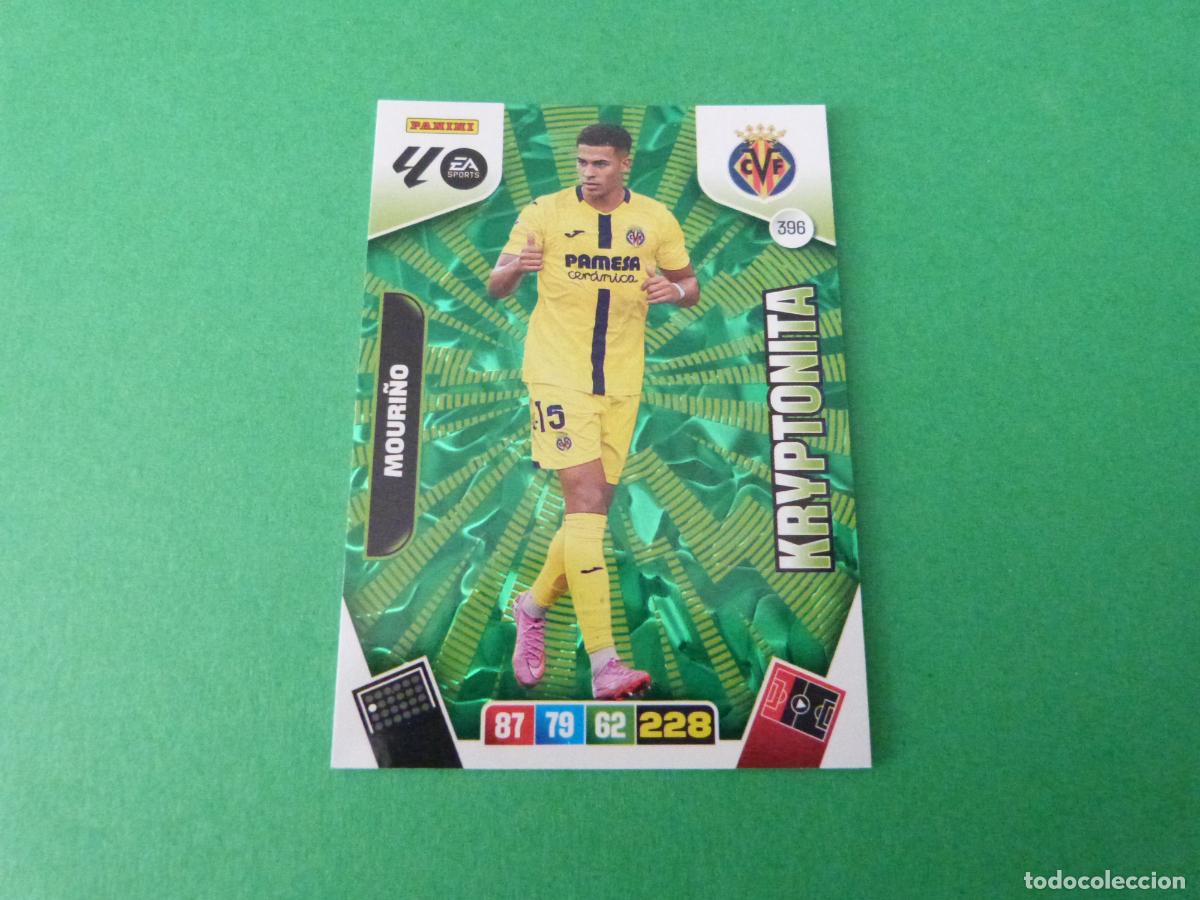 Cartes &agrave; collectionner de Football: TRADING CARD FUTBOL MOURI&Ntilde;O VILLARREAL C.F. N&ordm; 396 LIGA ADRENALYN XL 2025-2026/25-26 PANINI