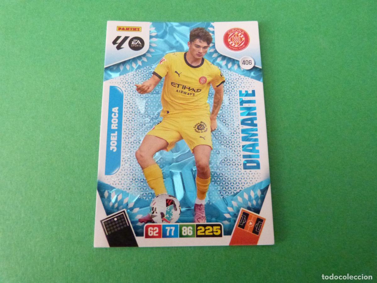 Cromos de F&uacute;tbol: TRADING CARD FUTBOL JOEL ROCA GIRONA F.C. N&ordm; 406 LIGA ADRENALYN XL 2025-2026/25-26 PANINI