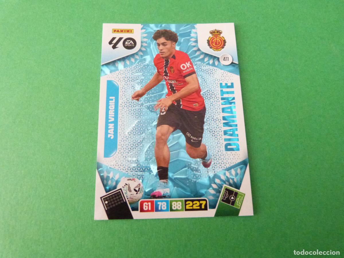 Cromos de F&uacute;tbol: TRADING CARD FUTBOL JAVI VIRGILI R.C.D. MALLORCA N&ordm; 411 LIGA ADRENALYN XL 2025-2026/25-26 PANINI