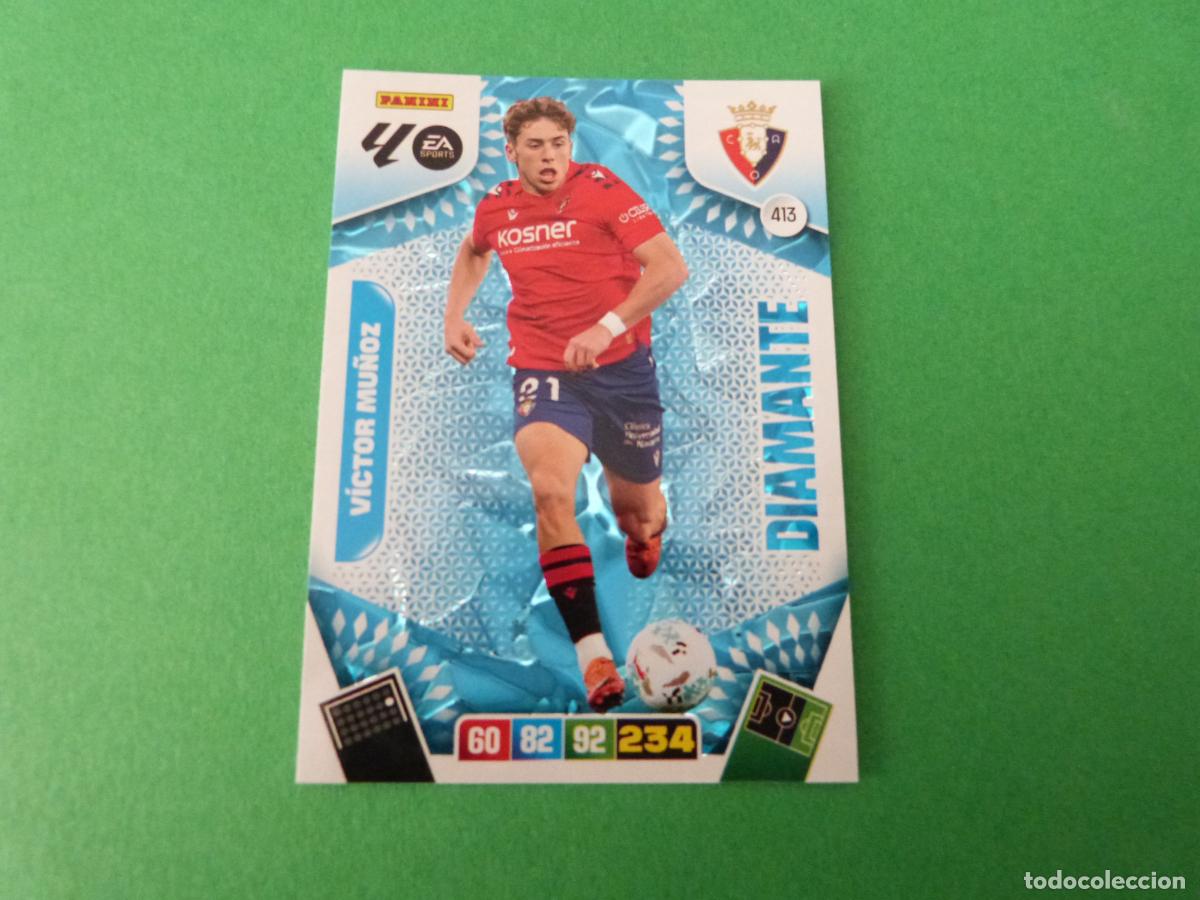 Cromos de F&uacute;tbol: TRADING CARD FUTBOL VICTOR MU&Ntilde;OZ AT. OSASUNA N&ordm; 413 LIGA ADRENALYN XL 2025-2026/25-26 PANINI