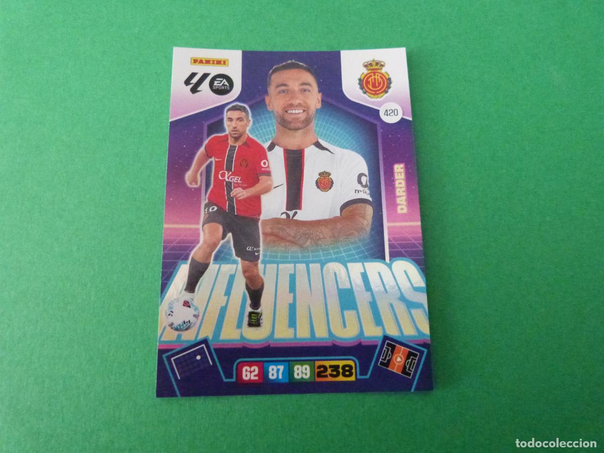 Cromos de F&uacute;tbol: TRADING CARD FUTBOL DARDER R.C.D. MALLORCA N&ordm; 420 LIGA ADRENALYN XL 2025-2026/25-26 PANINI