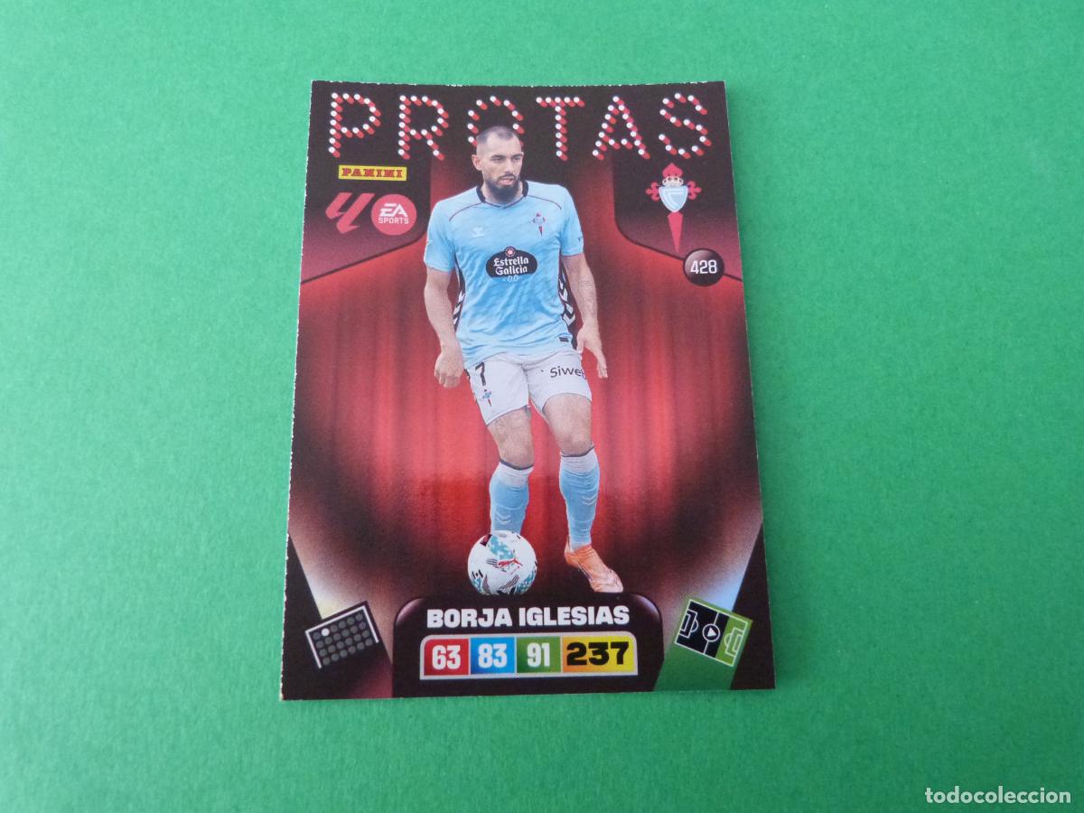 Cromos de F&uacute;tbol: TRADING CARD FUTBOL BORJA IGLESIAS CELTA DE VIGO N&ordm; 428 LIGA ADRENALYN XL 2025-2026/25-26 PANINI