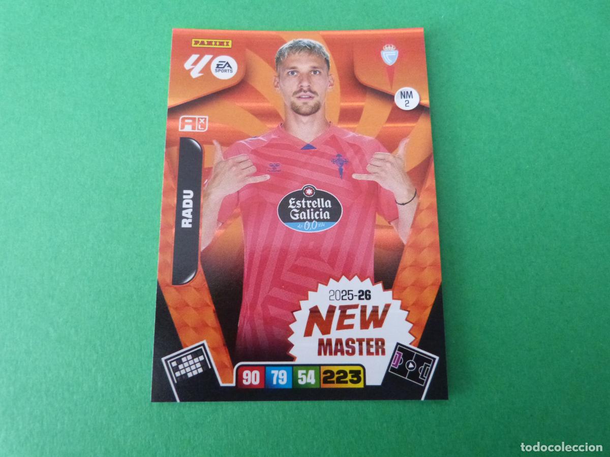 Cromos de F&uacute;tbol: TRADING CARD FUTBOL RADU CELTA DE VIGO N&ordm; NM 2 LIGA ADRENALYN XL 2025-2026/25-26 PANINI