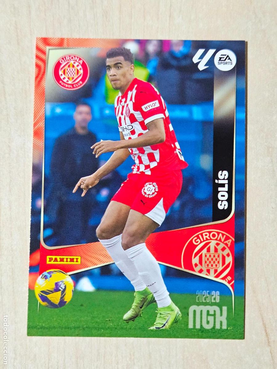 Cromos de F&uacute;tbol: CROMO N&ordm; 191 SOLIS - MEGACRACKS 2025 26 - GIRONA
