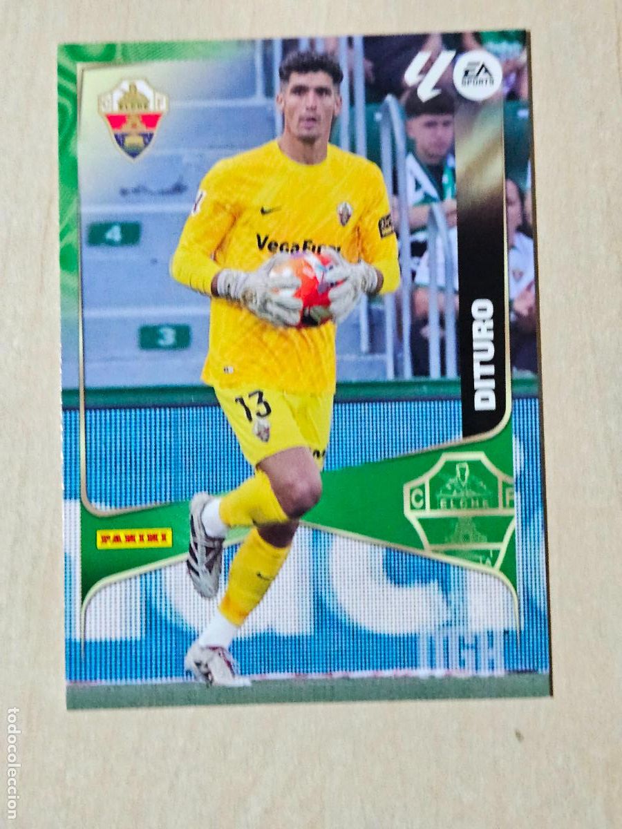 Cromos de F&uacute;tbol: CROMO N&ordm; 128 DITURO - MEGACRACKS 2025 26 - ELCHE