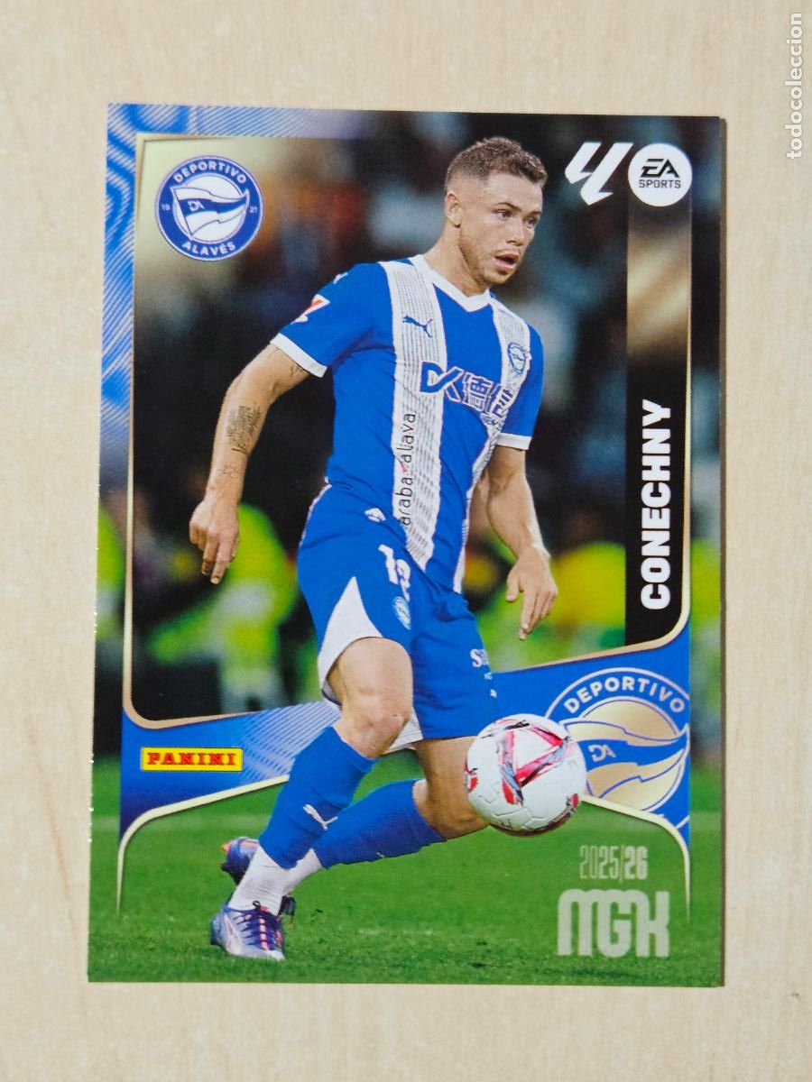 Cromos de F&uacute;tbol: CROMO N&ordm; 33 CONECHNY - MEGACRACKS 2025 26 - ALAVES