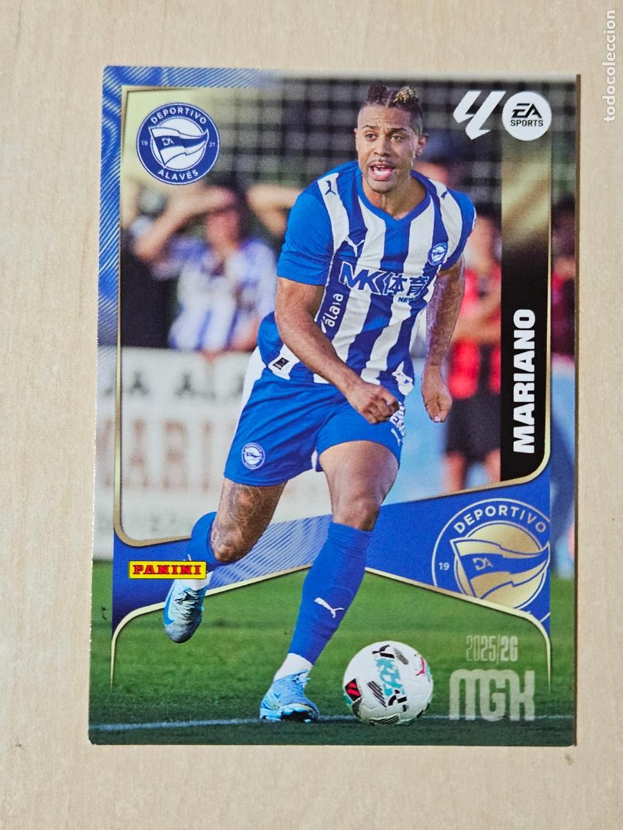 Cromos de F&uacute;tbol: CROMO N&ordm; 34 MARIANO - MEGACRACKS 2025 26 - ALAVES