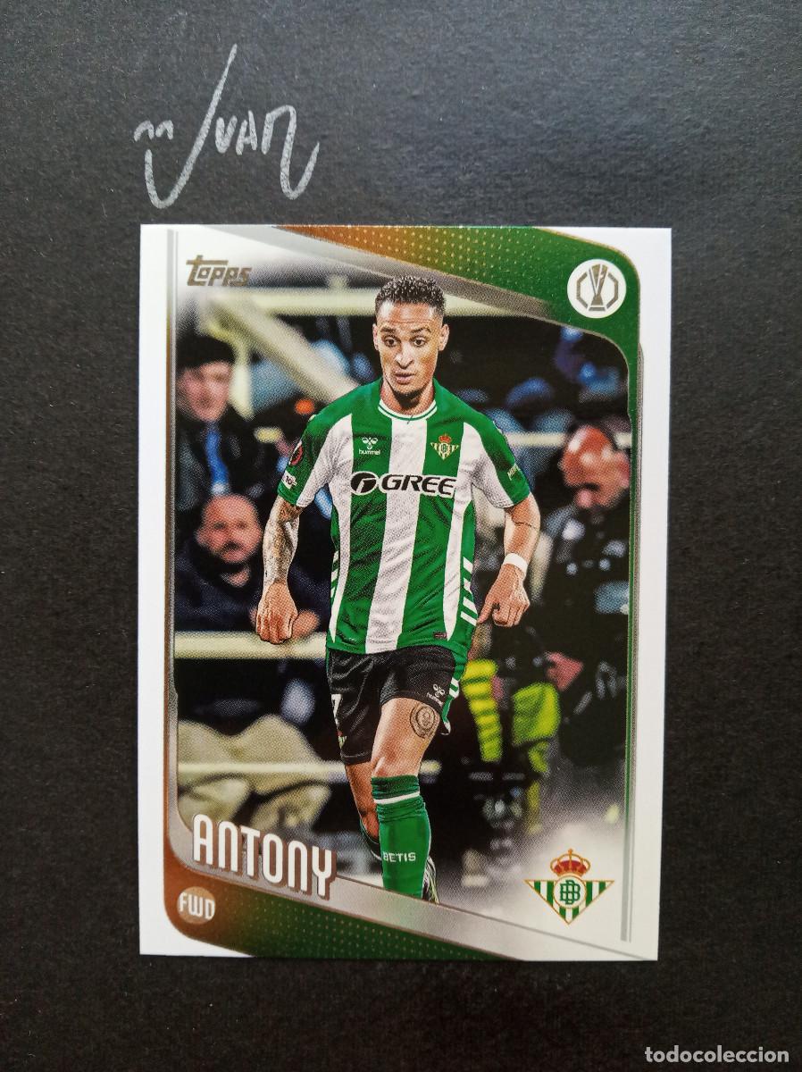 Cromos de F&uacute;tbol: N&ordm; 13 ANTONY REAL BETIS BRASIL ⚽ TOPPS &reg; FLAGSHIP UCC UEFA CLUB COMPETITIONS 2025 2026 25 26 NUEVO