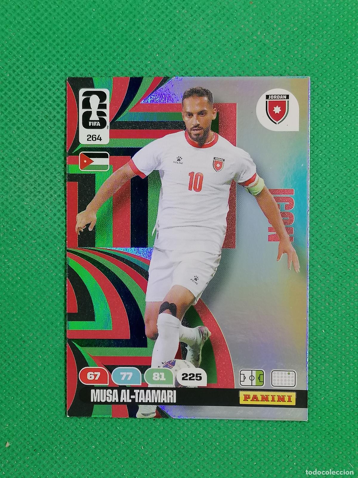 Cromos de F&uacute;tbol: 264 MUSA AL-TAAMARI JORDANIA ICON ⚽ PANINI ADRENALYN FIFA WORLD CUP 26 2026 ⚽