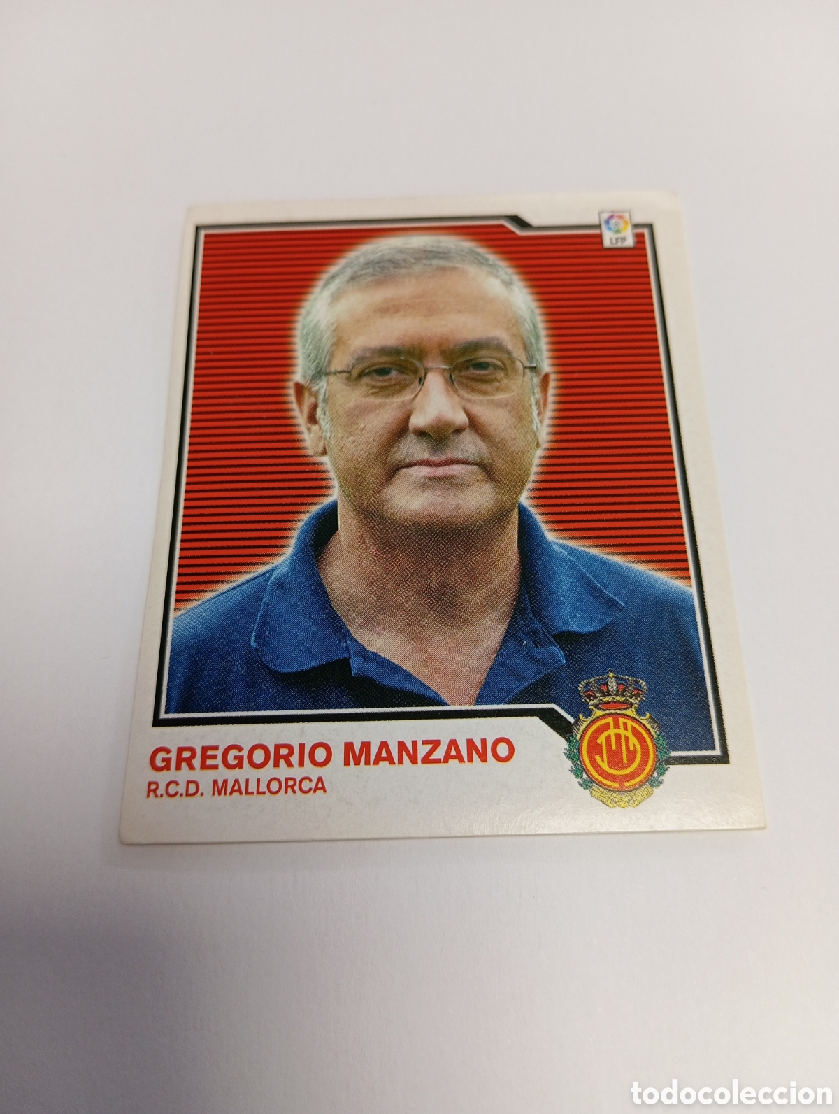 Fu&szlig;ball-Sticker: ENTRENADOR Mallorca Liga Este 2007 2008 PANINI 07 08
