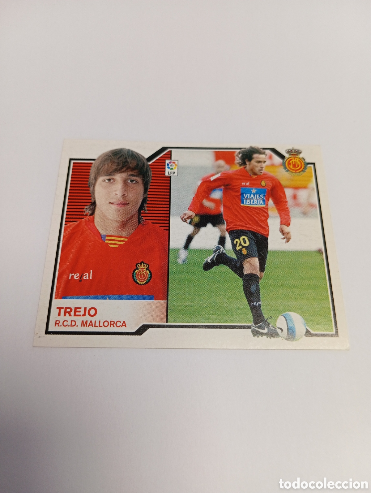 Fu&szlig;ball-Sticker: TREJO Mallorca Liga Este 2007 2008 PANINI 07 08