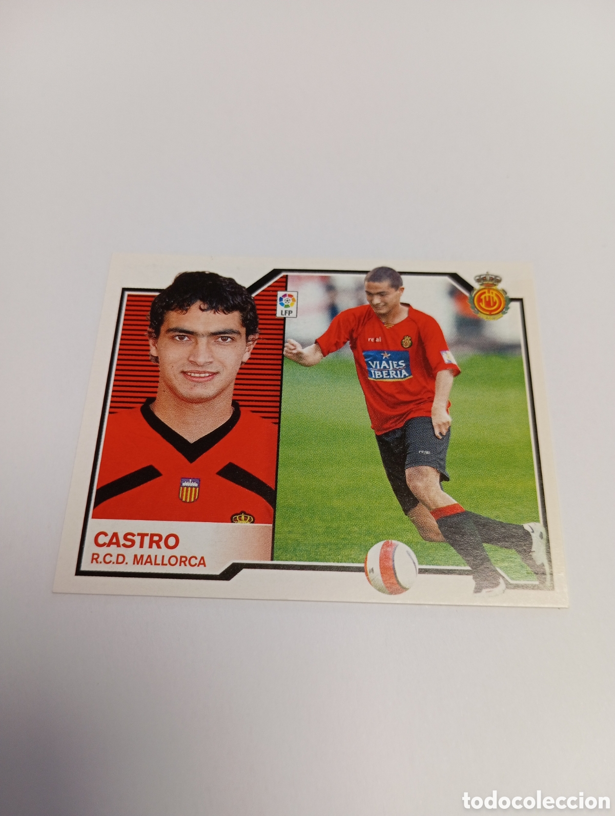 Figurine di Calcio: CASTRO COLOCA Mallorca Liga Este 2007 2008 PANINI 07 08