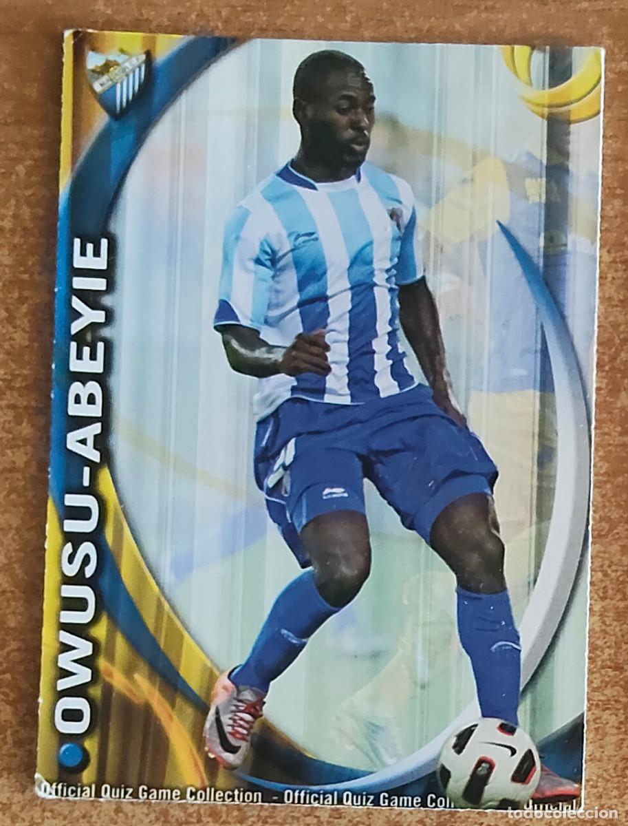 Football Stickers: 2010-2011 - 653 OWUSU-ABEYIE - MALAGA CF - MUNDICROMO