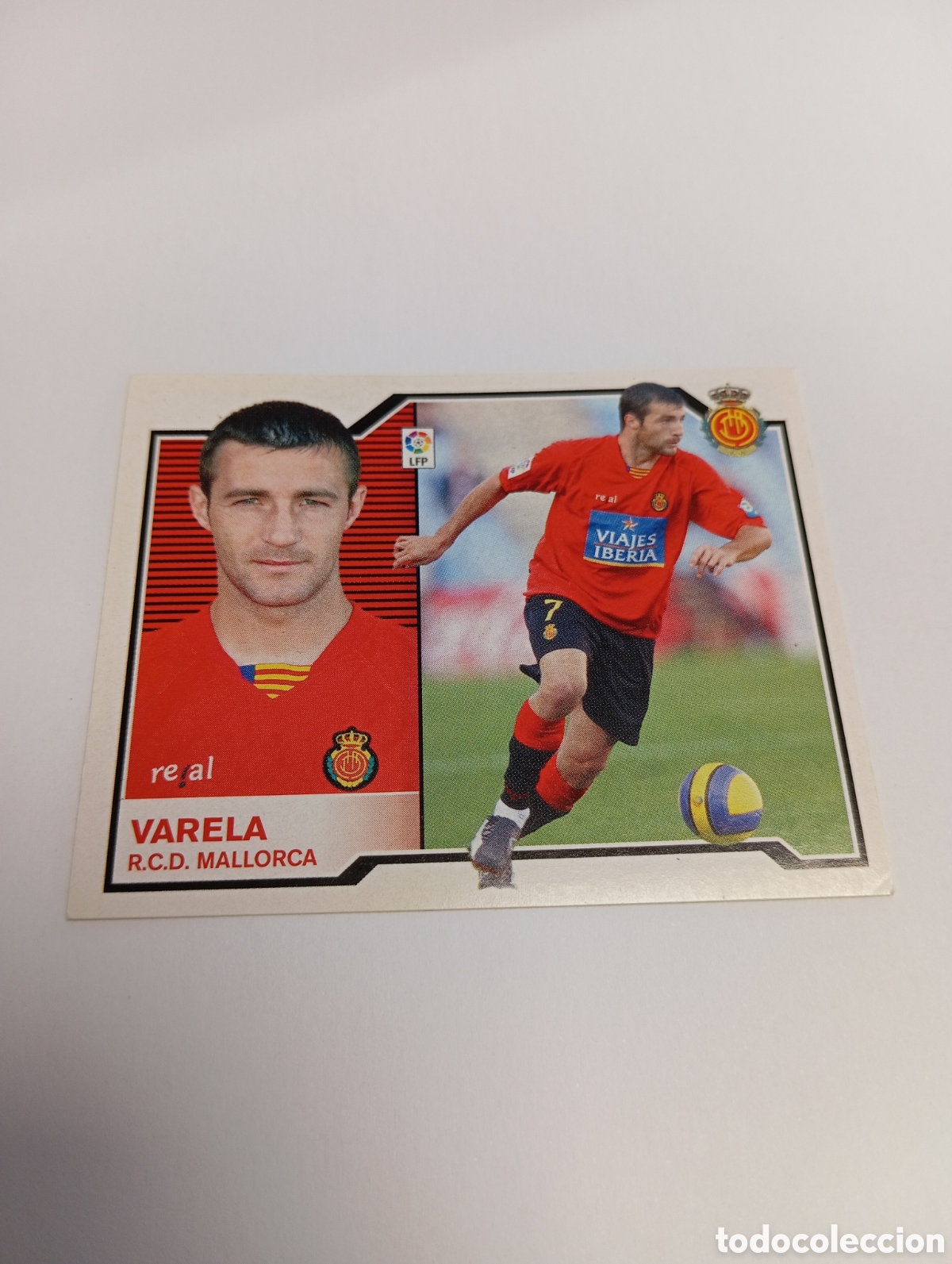 Fu&szlig;ball-Sticker: VALERA Mallorca Liga Este 2007 2008 PANINI 07 08