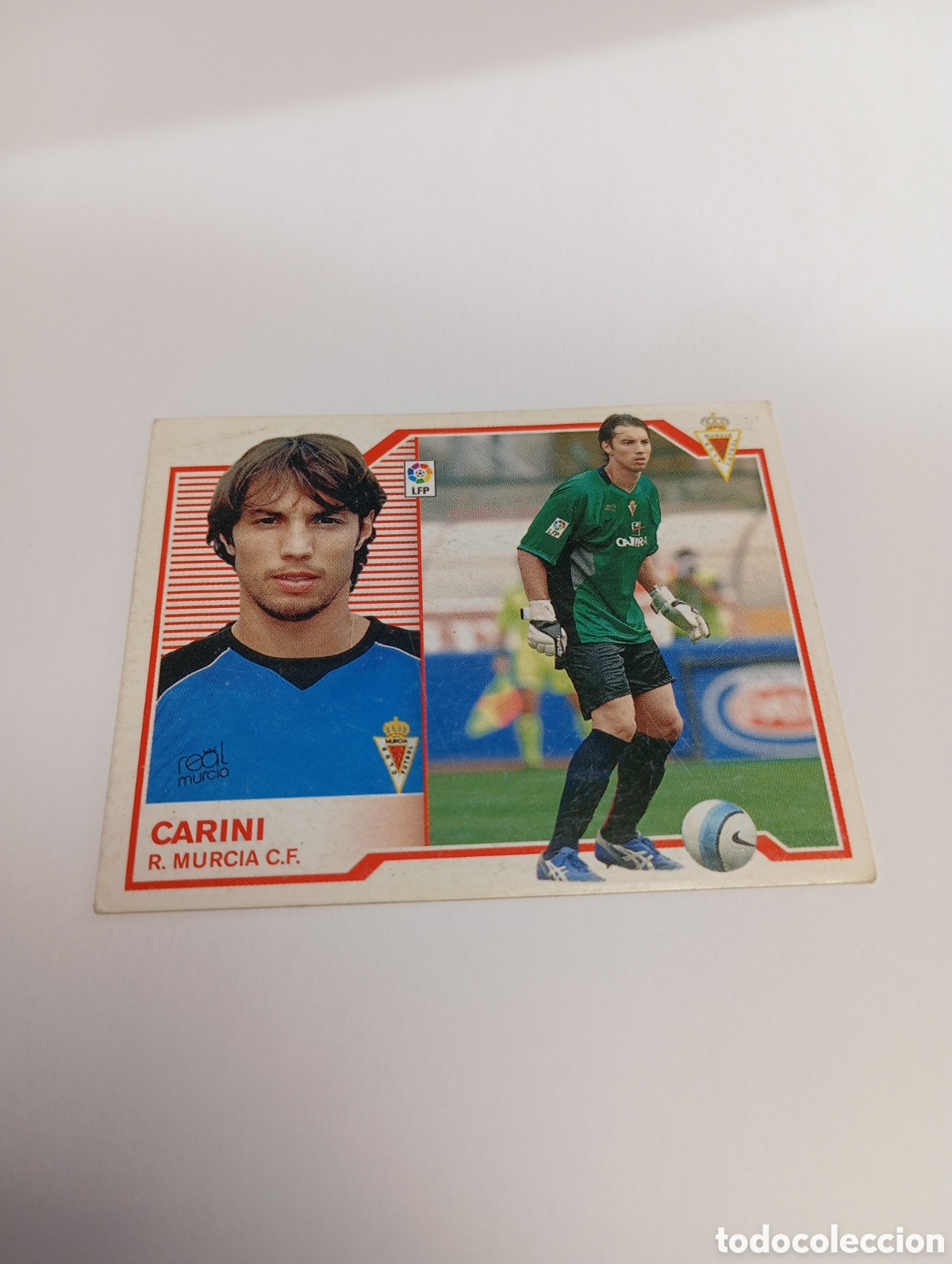 Cromos de F&uacute;tbol: CARINI Murcia Liga Este 2007 2008 PANINI 07 08