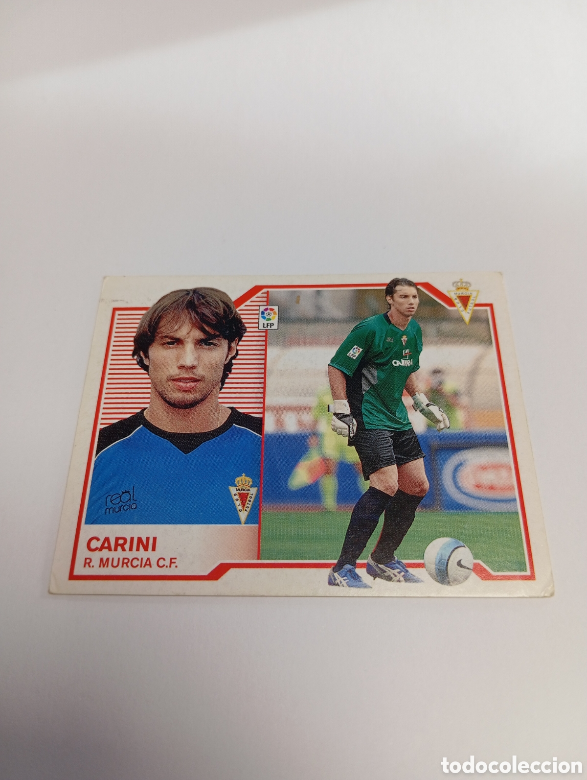 Cromos de F&uacute;tbol: CARINI Murcia Liga Este 2007 2008 PANINI 07 08