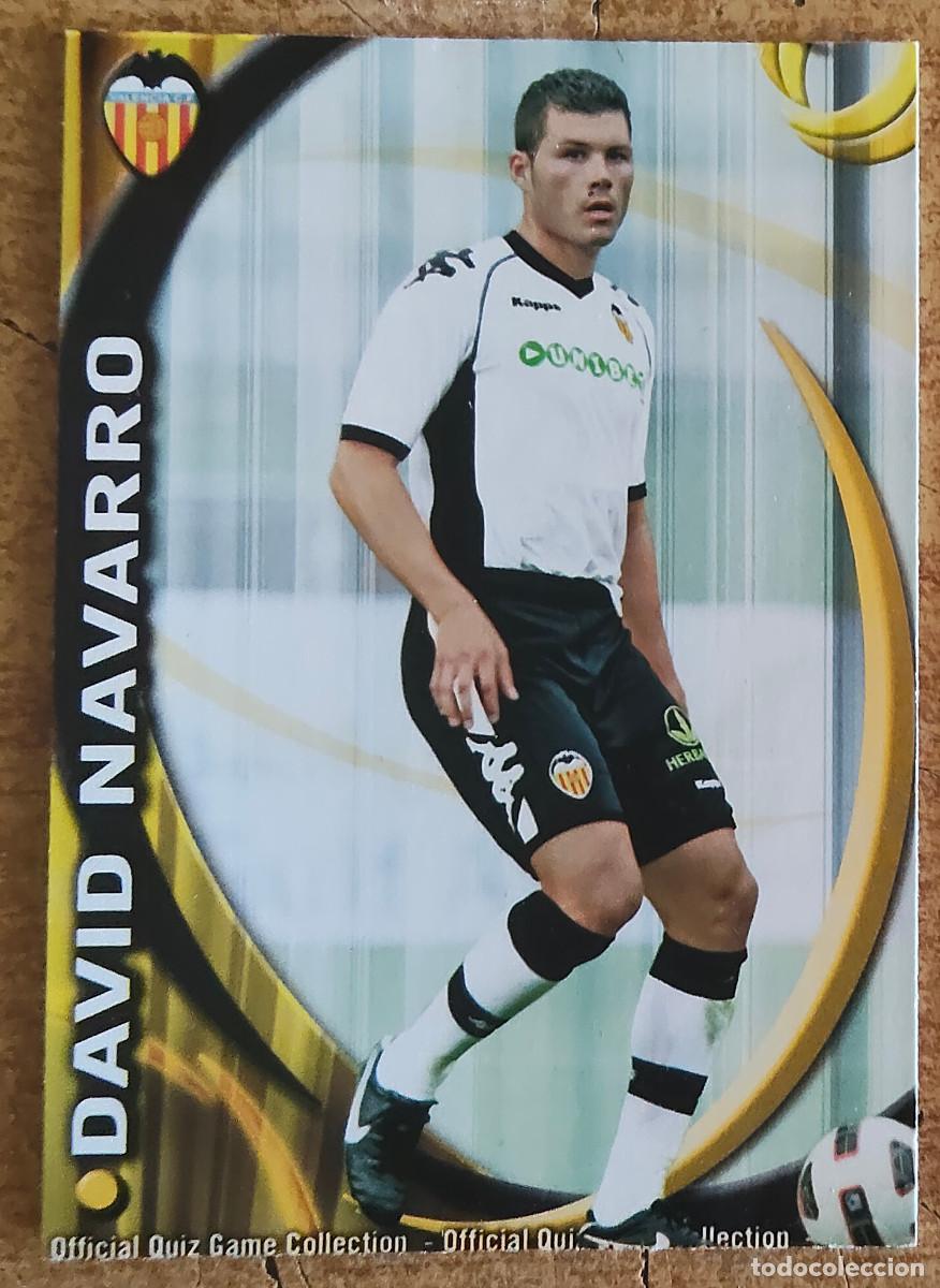 Fu&szlig;ball-Sticker: 2010-2011 - 62 DAVID NAVARRO - VALENCIA CF - MUNDICROMO