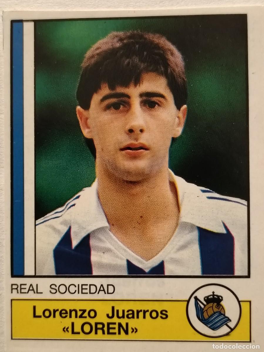 Figurine di Calcio: #281 LOREN REAL SOCIEDAD FUTBOL 87 PANINI