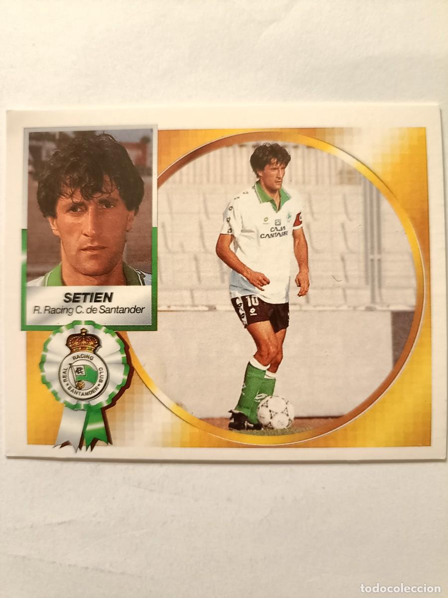 Cromos de F&uacute;tbol: SETIEN RACING DE SANTANDER LIGA 94/95 ESTE