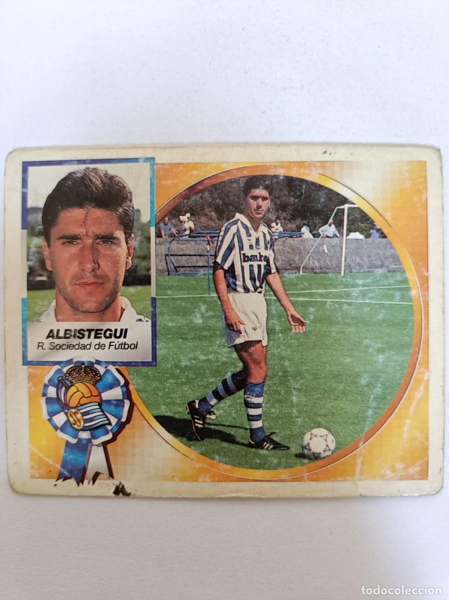 Cromos de F&uacute;tbol: ALBISTEGUI REAL SOCIEDAD LIGA 94/95 ESTE