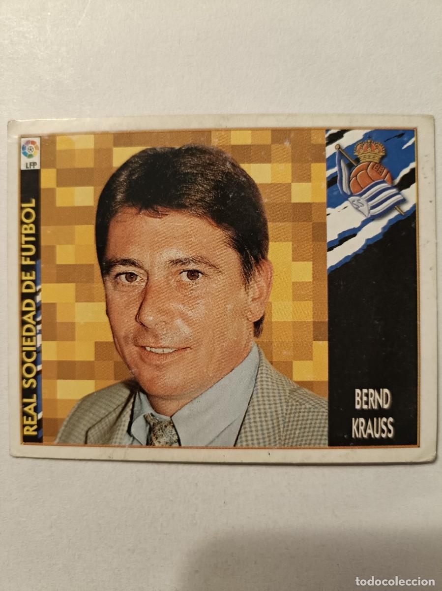 Cromos de F&uacute;tbol: BERND KRAUSS REAL SOCIEDAD LIGA 97/98 ESTE