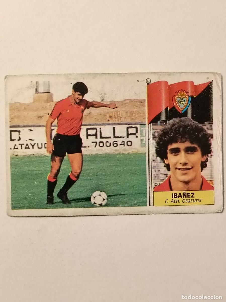 Cartes &agrave; collectionner de Football: IBA&Ntilde;EZ C.A. OSASUNA LIGA 86/87 ESTE