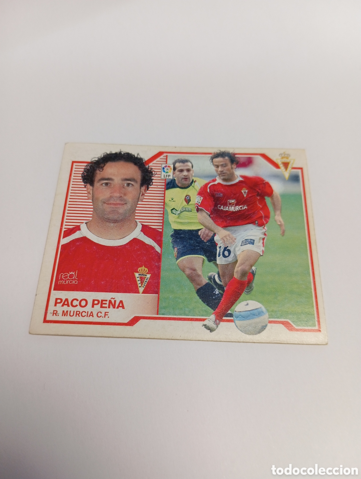 Cartes &agrave; collectionner de Football: PACO PE&Ntilde;A Murcia Liga Este 2007 2008 PANINI 07 08