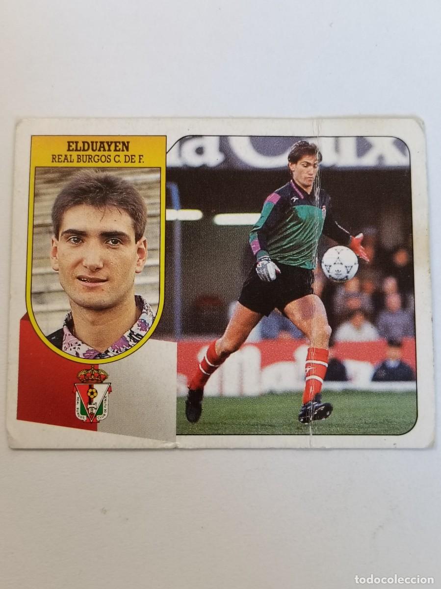 Figurine di Calcio: ELDUAYEN REAL BURGOS LIGA 91/92 ESTE
