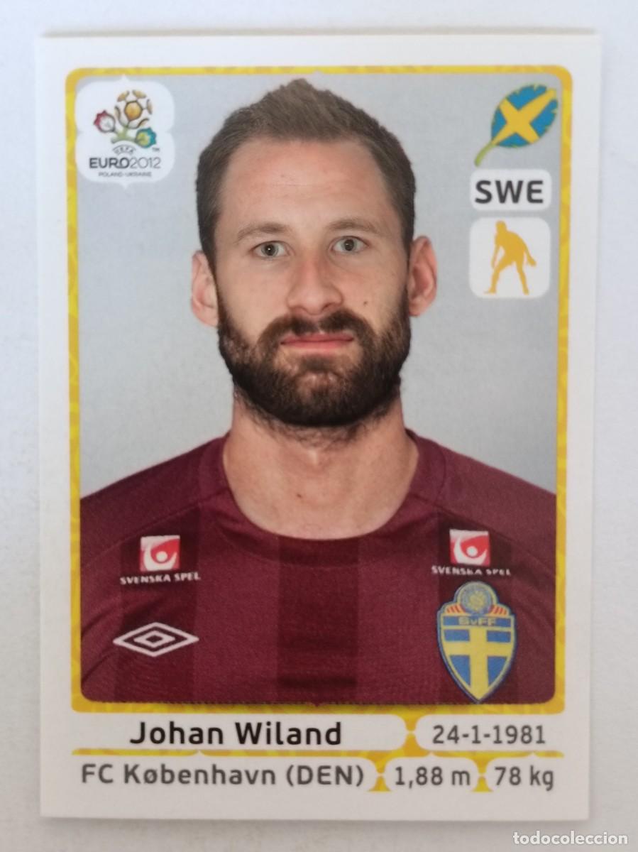 Cromos de Futebol: #433 JOHAN WILAND SUECIA EURO 2012 POLONIA-UCRANIA PANINI
