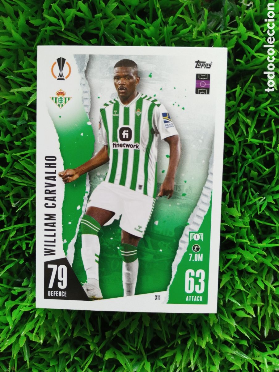 Cromos de Futebol: William Carvalho Betis Match Attax 23-24 # 311