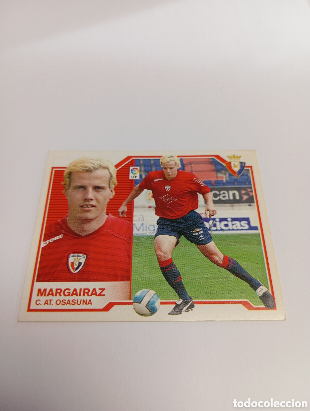 Cartes &agrave; collectionner de Football: MARGAIRAZ Osasuna Liga Este 2007 2008 PANINI 07 08