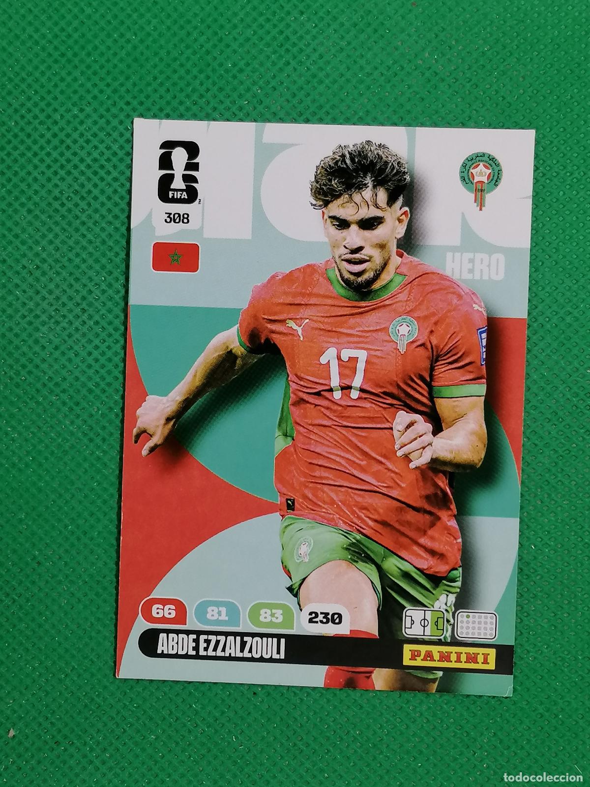 Cromos de F&uacute;tbol: 308 ABDE EZZALZOULI MARRUECOS HERO ⚽ PANINI ADRENALYN FIFA WORLD CUP 26 2026 ⚽