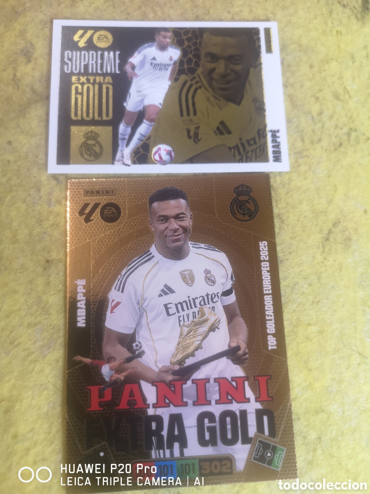 Cromos de F&uacute;tbol: MBAPPE EXTRA GOLD 2025 2026 ADRENALYN - LIGA ESTE