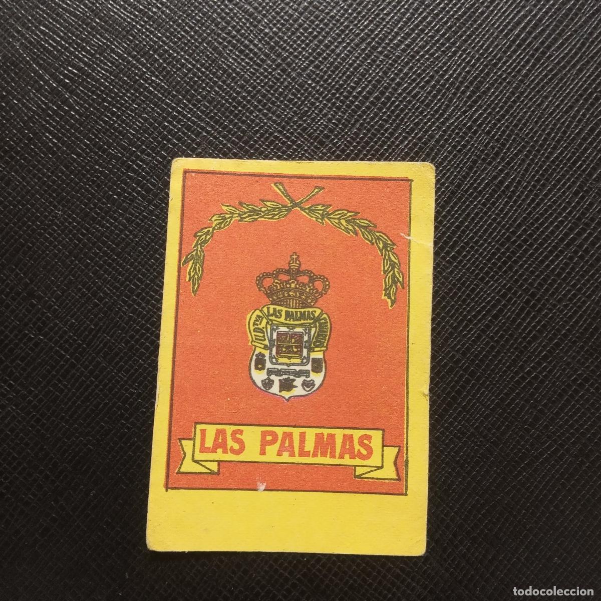 Cromos de F&uacute;tbol: ESCUDO LAS PALMAS BRUGUERA 1950 1951 CROMO FUTBOL 50 51 LIGA - DESPEGADO - A196 PG56