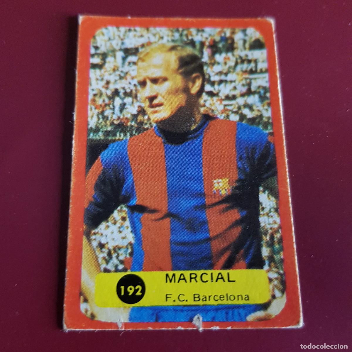 Fu&szlig;ball-Sticker: SOLANO GRAFIMUR - CAMPEONATO DE LIGA 1975 1976 - 75 76 - BARCELONA - MARCIAL 192 - NUNCA PEGADO
