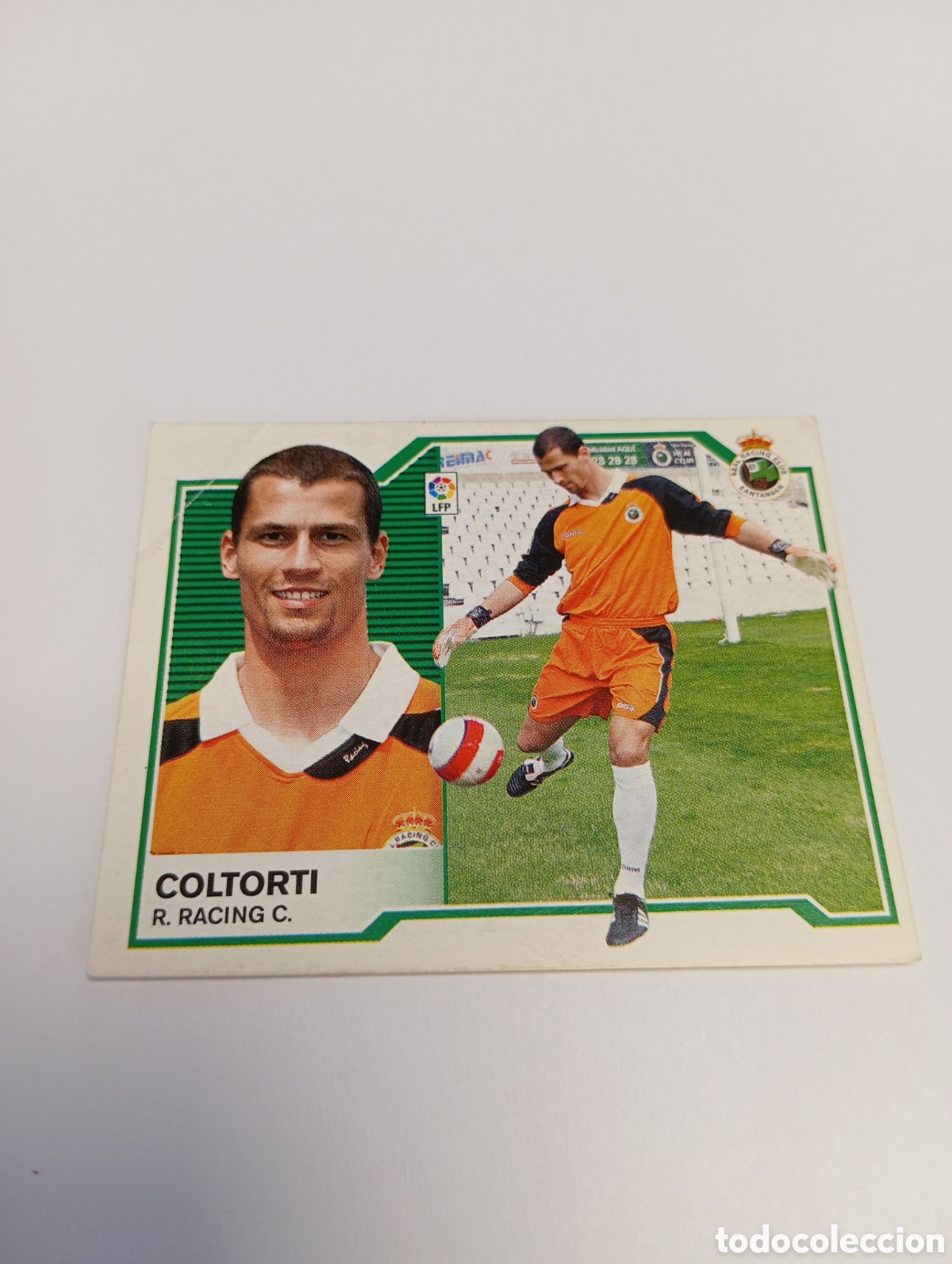 Fu&szlig;ball-Sticker: COLTORTI COLOCA Racing Liga Este 2007 2008 PANINI 07 08