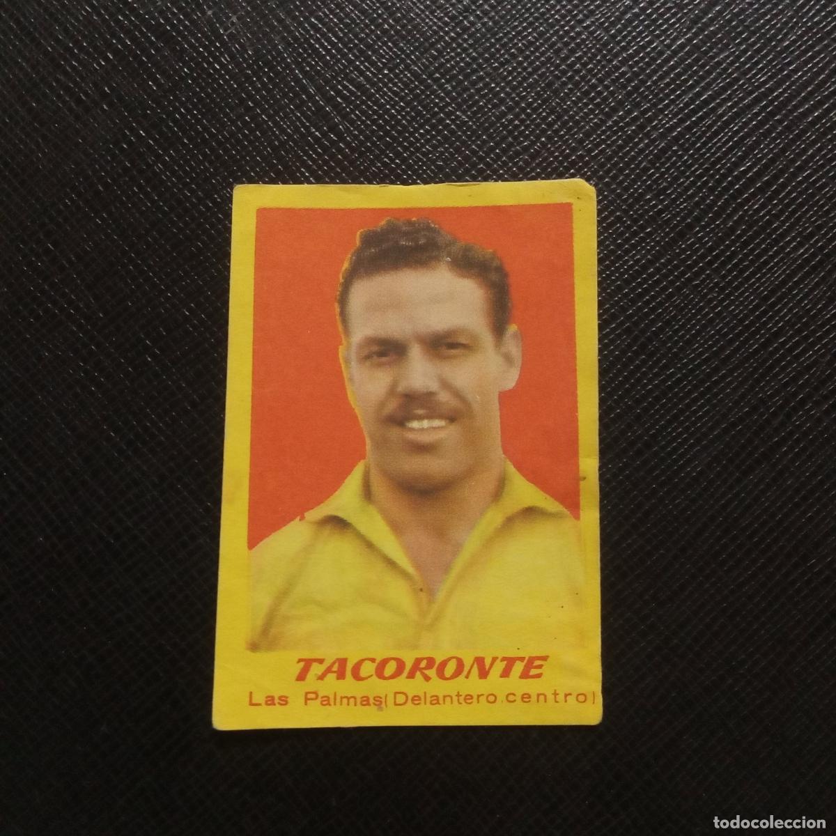 Cromos de F&uacute;tbol: TACORONTE LAS PALMAS BRUGUERA 1950 1951 CROMO FUTBOL 50 51 LIGA - DESPEGADO - A196 PG62