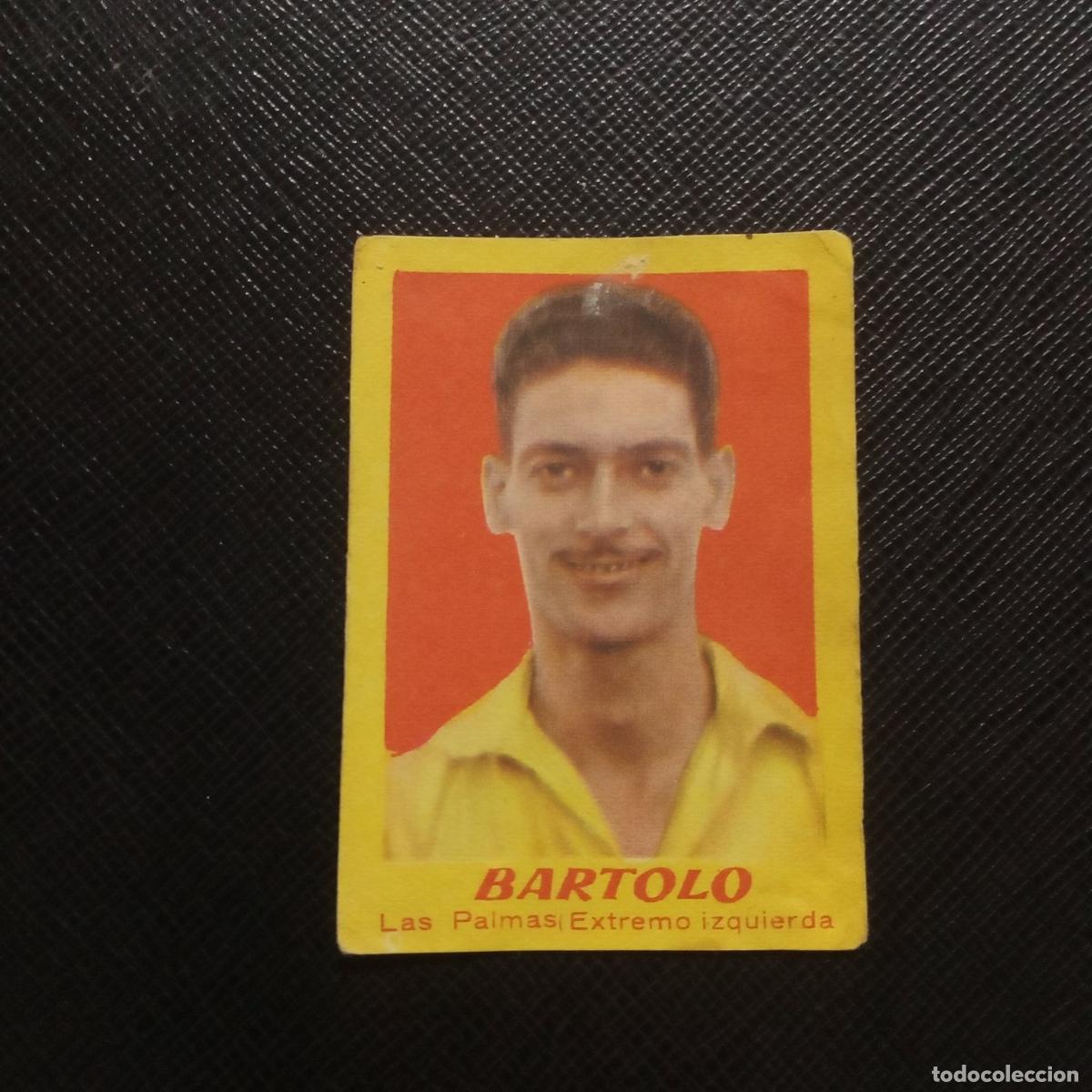 Cromos de F&uacute;tbol: BARTOLO LAS PALMAS BRUGUERA 1950 1951 CROMO FUTBOL 50 51 LIGA - DESPEGADO - A196 PG62