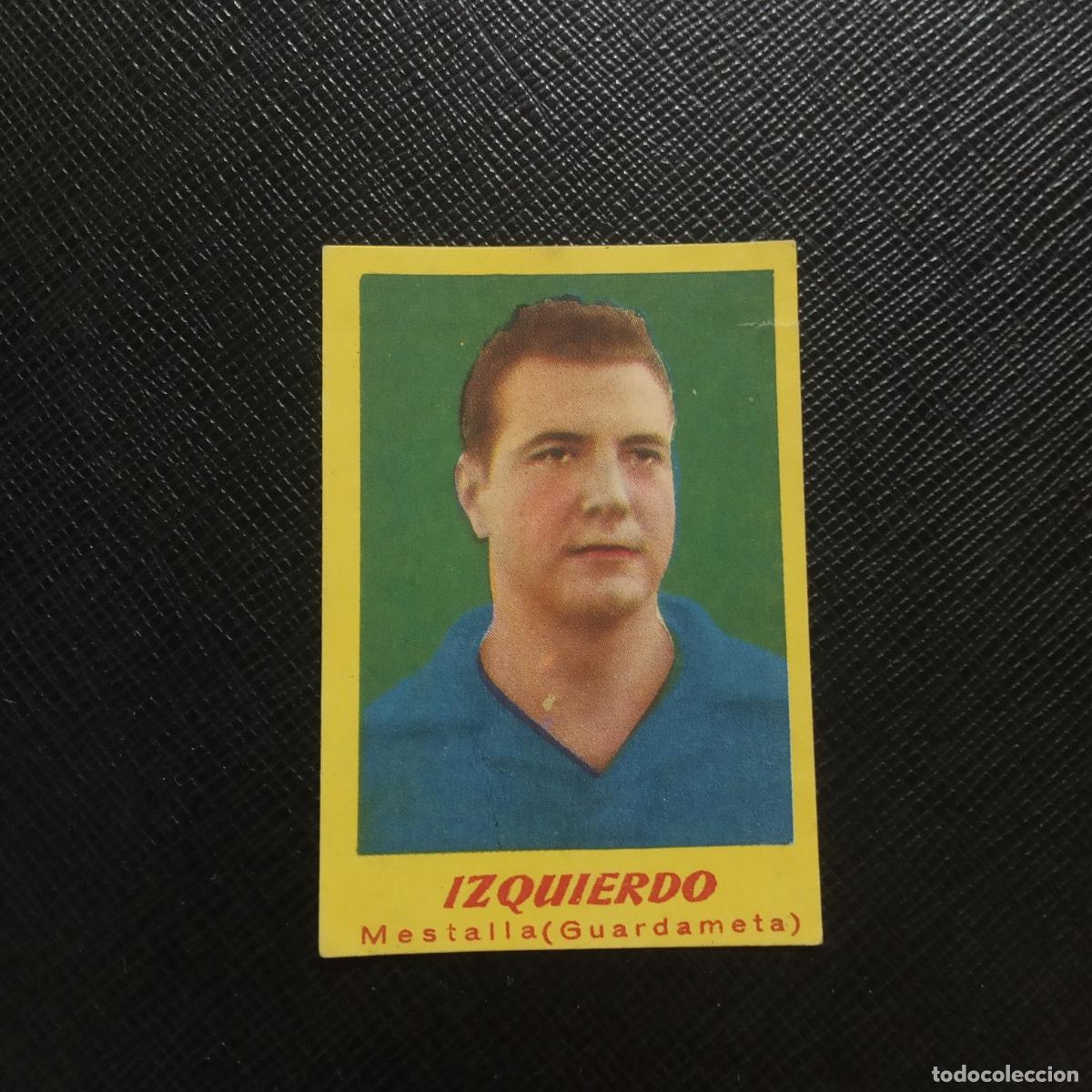 Cromos de F&uacute;tbol: IZQUIERDO MESTALLA BRUGUERA 1950 1951 CROMO FUTBOL 50 51 LIGA - SIN PEGAR - A196 PG62