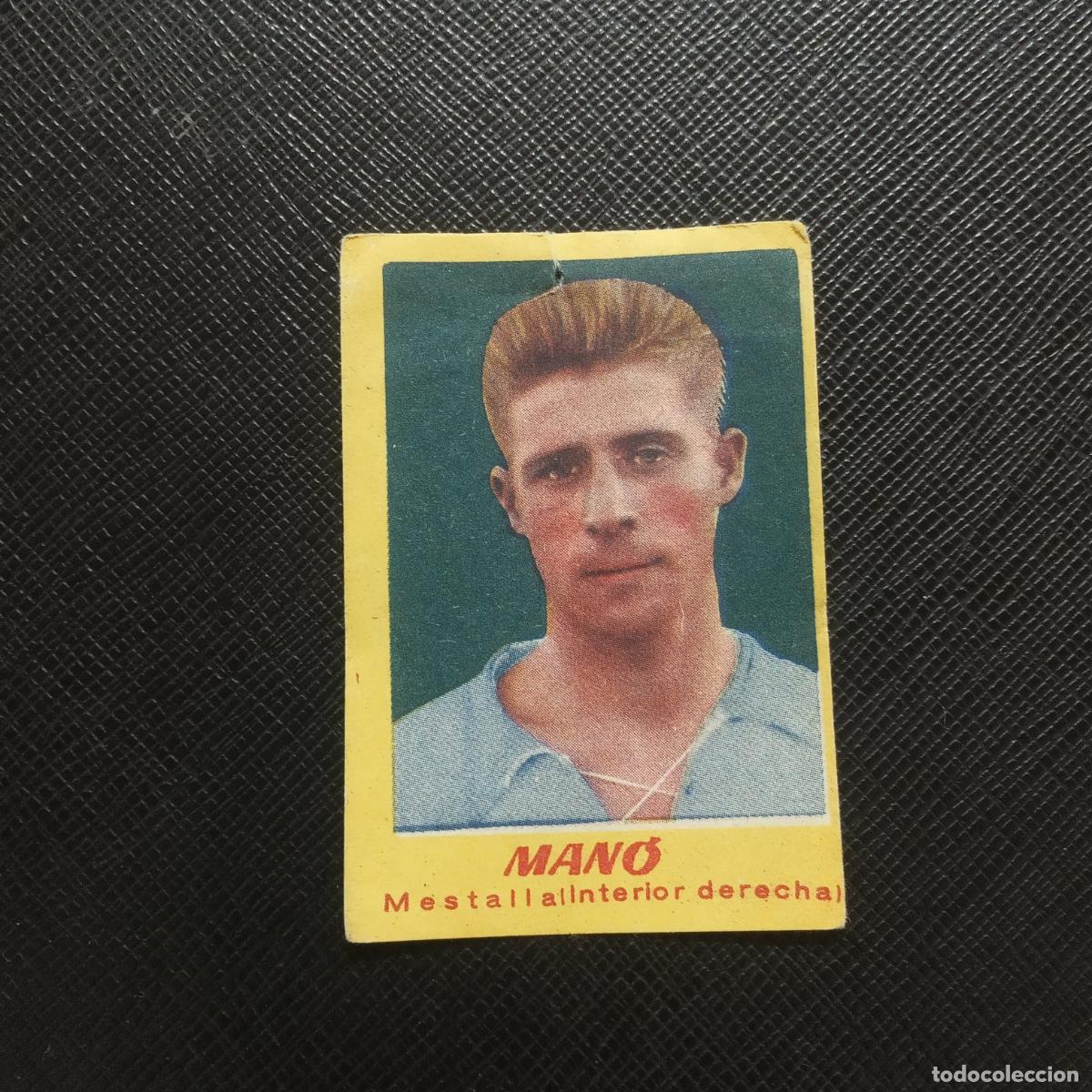 Cromos de F&uacute;tbol: MANO MESTALLA BRUGUERA 1950 1951 CROMO FUTBOL 50 51 LIGA - SIN PEGAR - A196 PG62