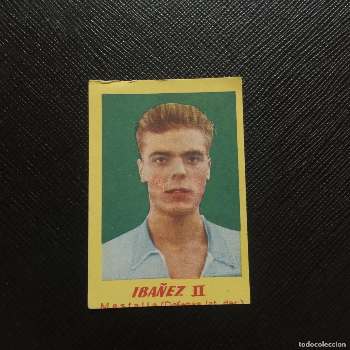 Cromos de F&uacute;tbol: IBA&Ntilde;EZ MESTALLA BRUGUERA 1950 1951 CROMO FUTBOL 50 51 LIGA - SIN PEGAR - A196 PG62