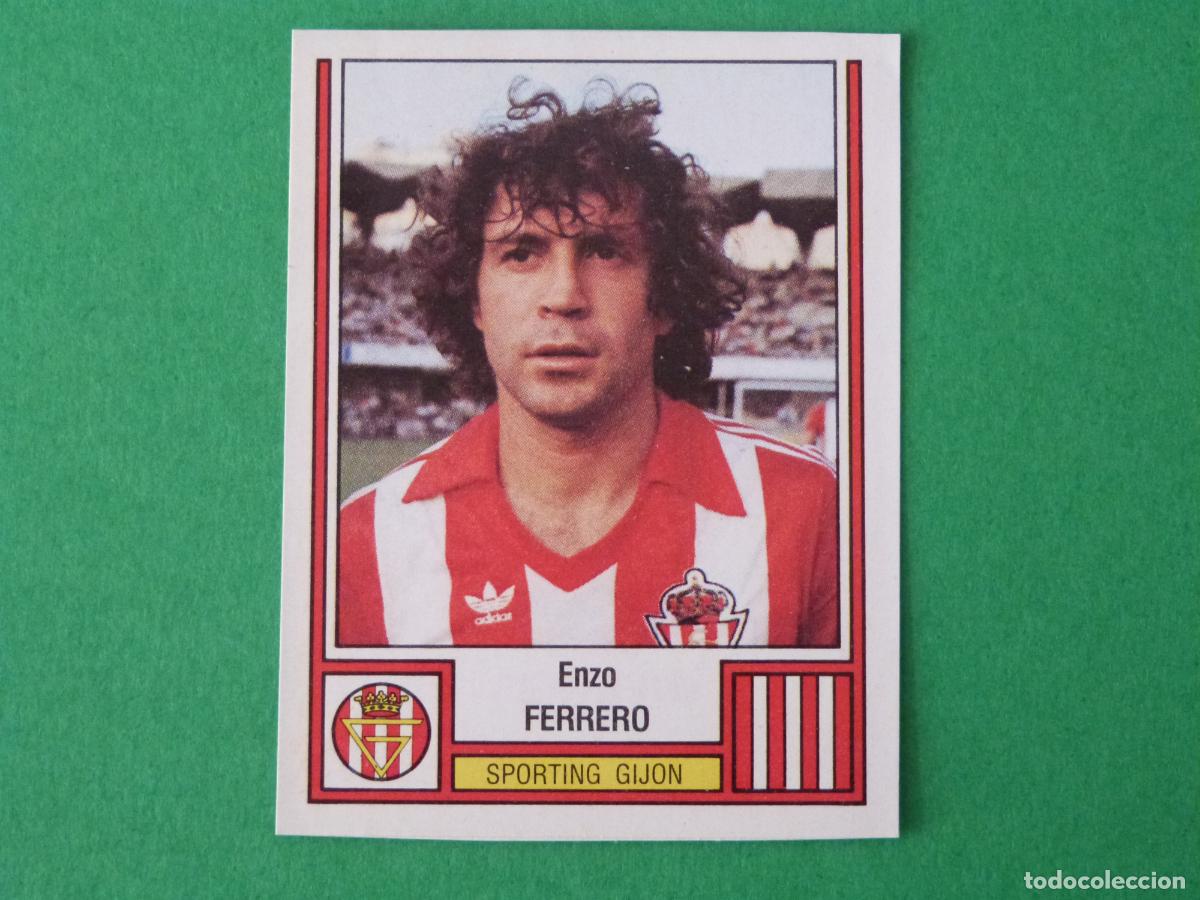 Cromos de Futebol: CROMO FUTBOL FERRERO REAL SPORTING DE GIJON RECORTADO N&ordm; 123 LIGA FUTBOL 83/1983 FIGURINE PANINI