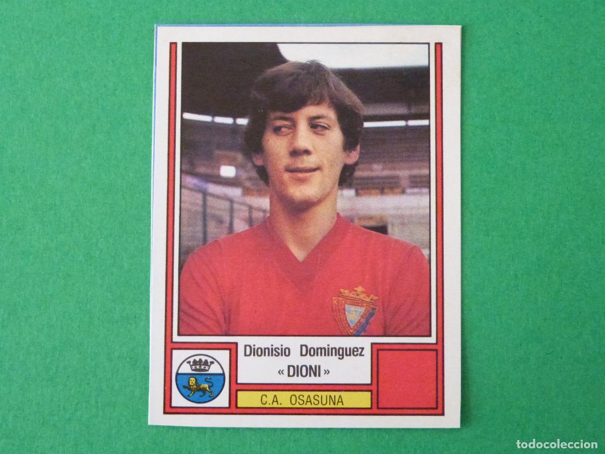 Cromos de Futebol: CROMO FUTBOL DIONI AT. OSASUNA RECORTADO N&ordm; 174 LIGA FUTBOL 83/1983 FIGURINE PANINI